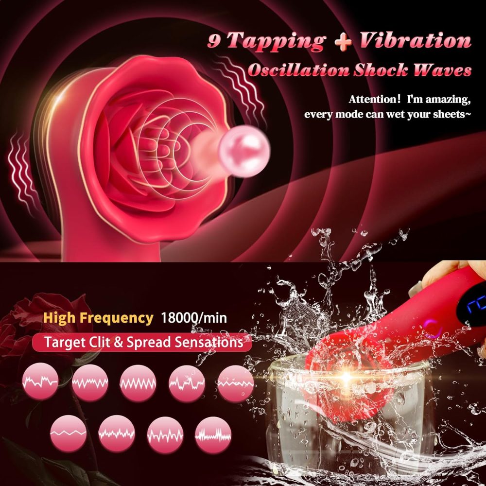 Smart LCD Display Clitoris Nipple Vibrator