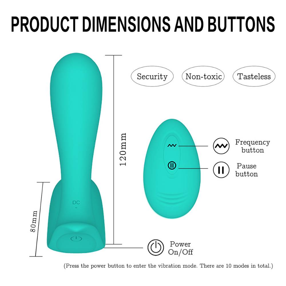 Plug-in Wearable Remote Vibrator